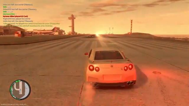 ПОЛЕТ В ГТА 4 НА NISSAN GT-R!!!.mp4 смотреть онлайн