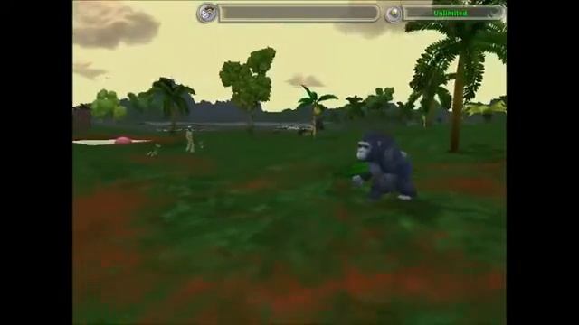 Zoo Tycoon 2 Mountain Gorilla Gameplay (Bonus Baby Animal Birth) смотреть онлайн