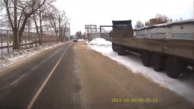 Видео с передней камеры видео регистратора DVR ST 130