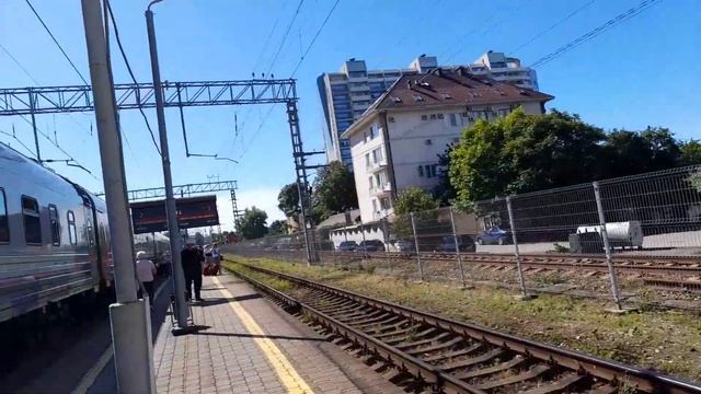 Моё долгожданное путешествие в СОЧИ? с жд/вокзала Лазаревское смотреть онлайн