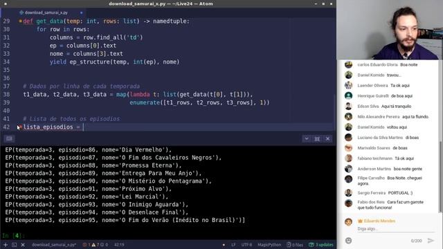 Live de Python #24 Tabelas e persistência / Web scraping #5 смотреть онлайн
