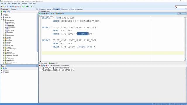 SQL for Beginners 111 Column based and Date based conditions in a WHERE Clause смотреть онлайн