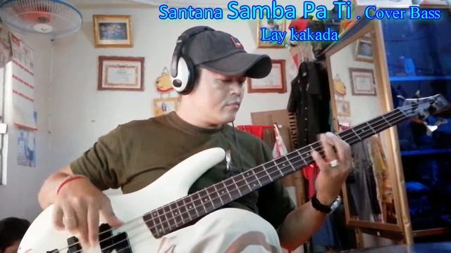 Santana.Samba PaTi .Cover bass смотреть онлайн