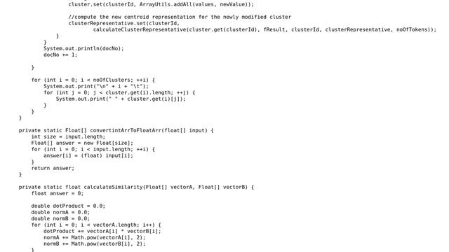 Code Review: How to speed up execution of single pass clustering algorithm? (2 Solutions!!) смотреть онлайн
