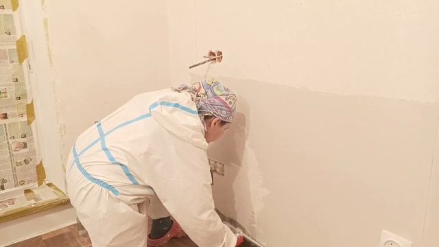 Как быстро зашпаклевать стену новичку смотреть онлайн