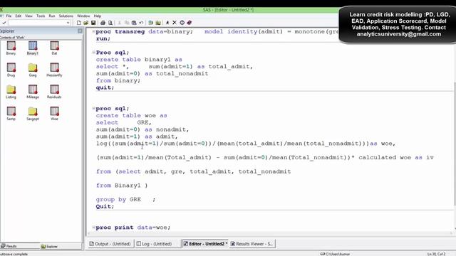 Weight of Evidence(WOE) & information Value(IV) | Logistic Regression Scorecard смотреть онлайн