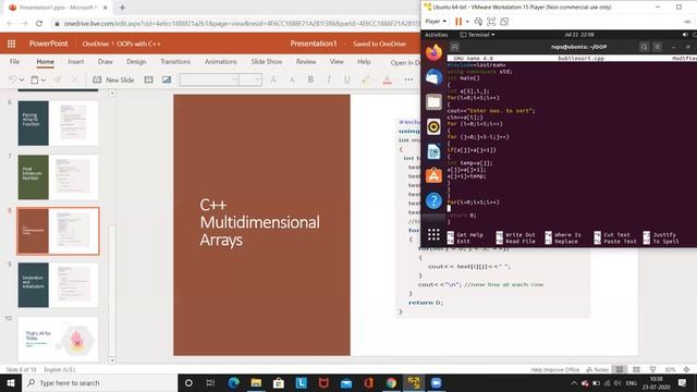 Lecture 9 Array смотреть онлайн