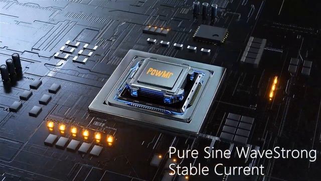 PowMr 1200W 12VDC 110VAC Solar Off Grid Power Inverter смотреть онлайн