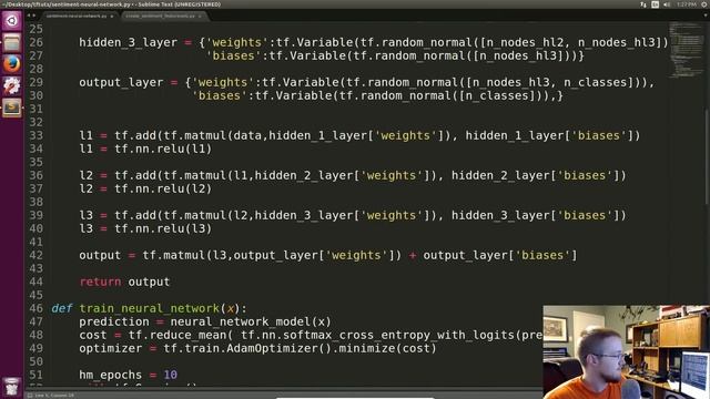 Training/Testing on our Data - Deep Learning with Neural Networks and TensorFlow part 7 смотреть онлайн