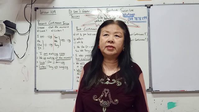 Present Continuous & Past Continuous Tense ( English ) смотреть онлайн