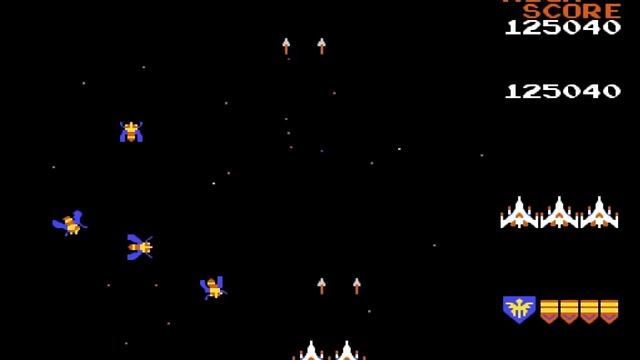 GALAGA NES / Dendy Gameplay [139]