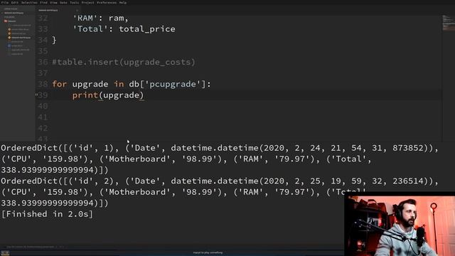 Easy Databases in PYTON - Web Scraping Example смотреть онлайн