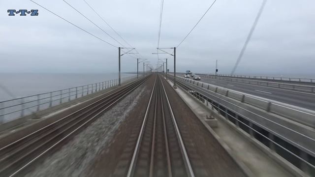 Führerstandsmitfahrt Dänemark: Esbjerg - København H Mit IC820