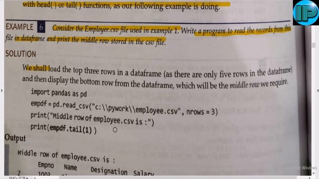 Import/Export Data Between CSV Files & Python Pandas | Part-3 | Unit-1 | Class 12 | Session 2020-21 смотреть онлайн