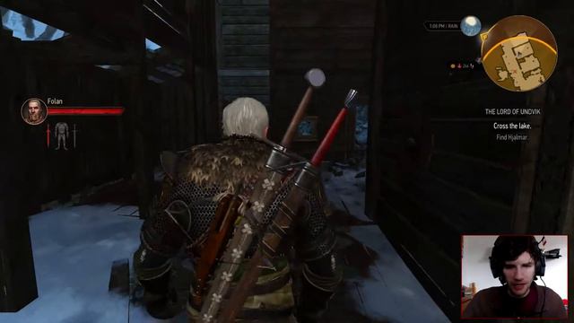 The Witcher 3 Lord of Undvik - Find Hjalmar - The Ice Giant Boss & Vigi the Loon - Part 14 смотреть онлайн