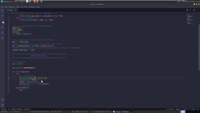 Leet Test [easy]: HackTheBox Pwn Challenge (format string write exploit with pwntools) смотреть онлайн