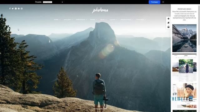 Photo Me Photo Photography WordPress Theme Shin Langdon смотреть онлайн