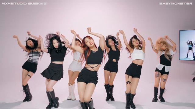 [4X4] BABYMONSTER  - SHEESH   DANCE COVER [4X4STUDIO KPOP IN PUBLIC]