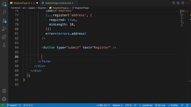 Build A Food Store Using ReactJS - Part 13 - Register Page смотреть онлайн