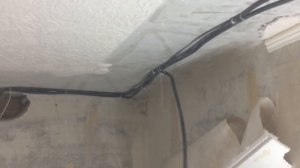 Замена проводки в квартире. Панельный дом. Прокладка кабелей без штробления.