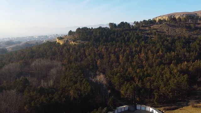 С ВЫСОТЫ ПТИЧЬЕГО ПОЛЕТА, Гора Кольцо, достопримечательность на окраине города-курорта Кисловодска смотреть онлайн