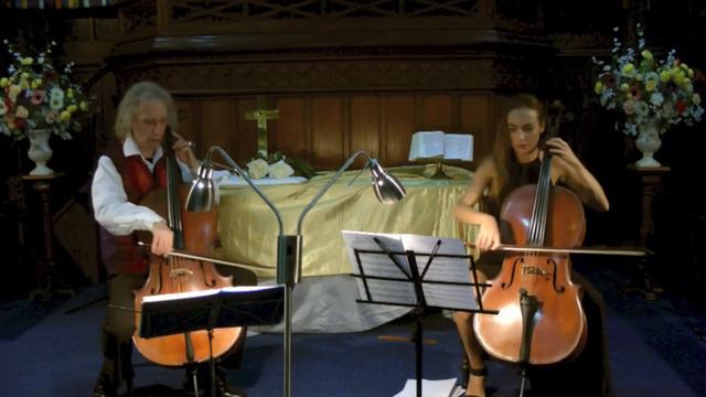 Kummer Cello Duet No 1, 2nd mov. Andantino / Ella J. & Georg Mertens. смотреть онлайн