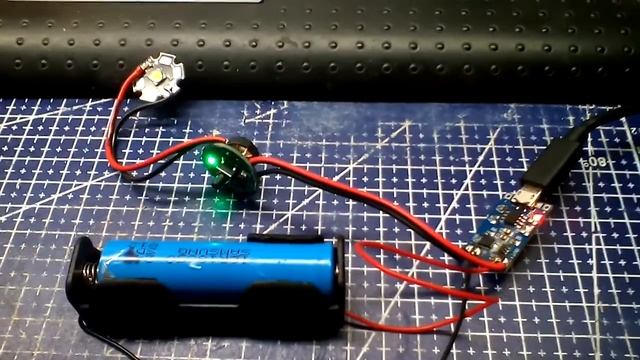 Электронные компоненты для светодиодного фонаря смотреть онлайн