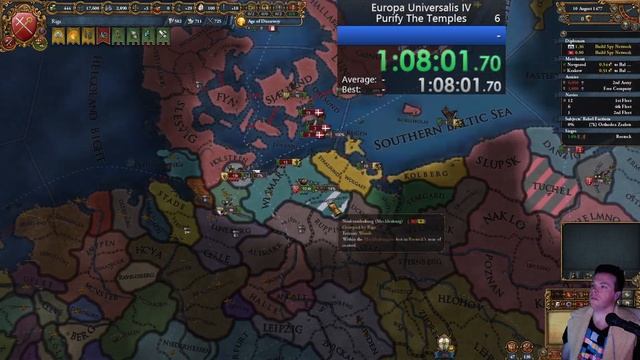 EU4 Speedrun - Purify the Temple - RTA NS5 смотреть онлайн