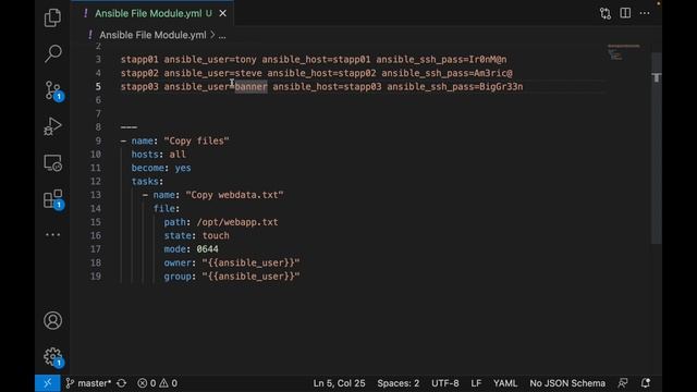 Ansible File Module Kodekloud смотреть онлайн