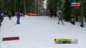 БИАТЛОН. КМ 2012-13. Антерсельва (Италия). Мужчины. Гонка преслед 12,5 км. Спорт 1. 19.01.2013.1080