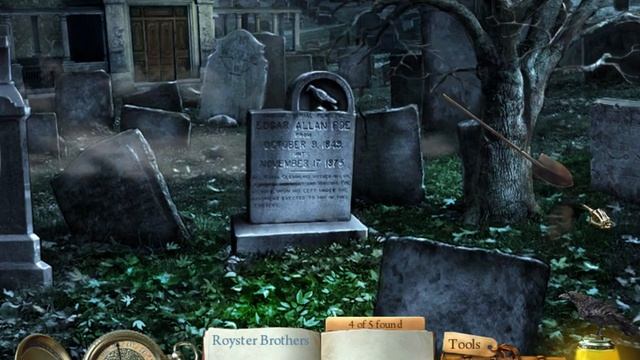 Let's Play Midnight Mysteries 1: The Edgar Allan Poe Conspiracy #7 [Hidden Object] смотреть онлайн