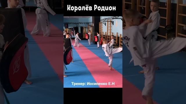 #спорт #taekwondo #kids тренер: Иосипенко Е.Н #тхэквондо Королёв смотреть онлайн