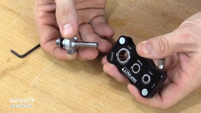 Infinity Tools Vise Makes Quick Work Of Router Bit Maintenance смотреть онлайн