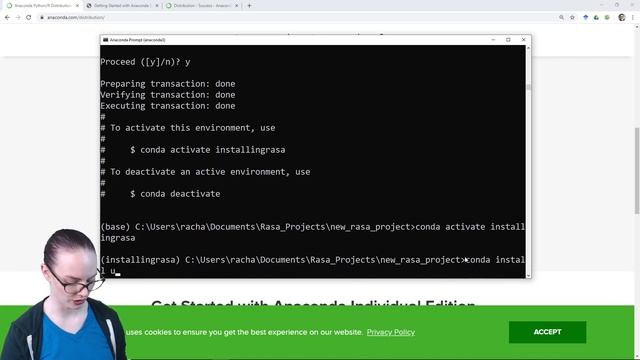 Installing Rasa Open Source 1.x & 2.x: Windows 10 (64 bit) смотреть онлайн
