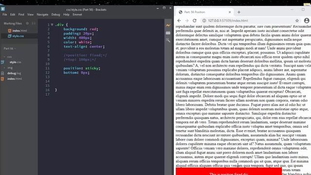 Css Position Bangla Tutorial Part 56 (relative,absolute,fixed,sticky) EXPLAINED Freelancer Foysal смотреть онлайн