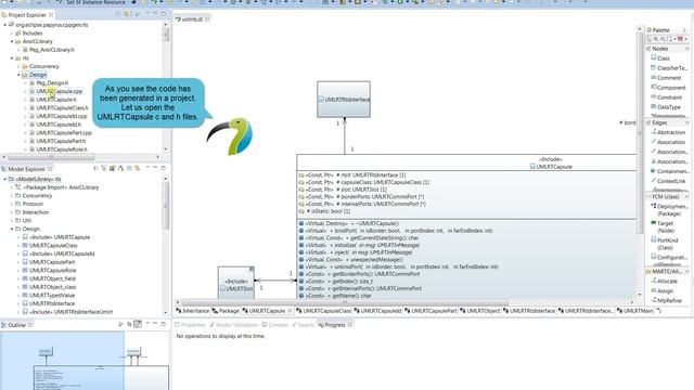 Reverse, re-engineering, code generation of Papyrus Real Time UML Runtime System смотреть онлайн