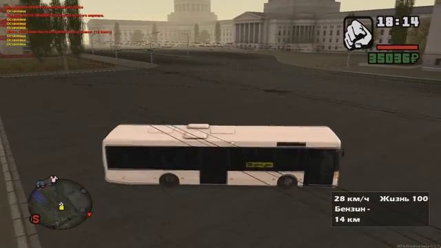 MTA Province #4 - Работа Водителя Автобуса 2! смотреть онлайн