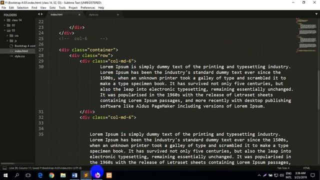 Bootstrap 4 grid system | Freelancer Alhaj смотреть онлайн