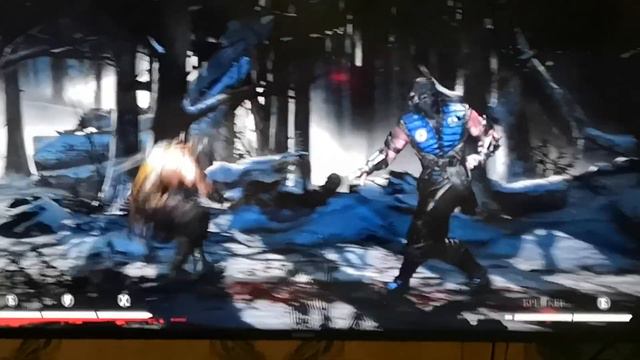 Mortal Kombat XL. ИГРАЮ 1 Раунд за саб-зиро против скорпиона))) смотреть онлайн