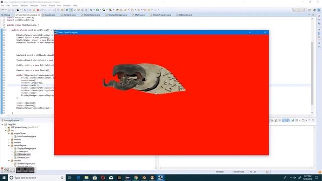 OpenGL 3D game engine test(java) смотреть онлайн