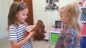 Сборник Видео Поездка к Май Литл Насти в Киев / Настя и Арина играю Куклами / Видео для Детей