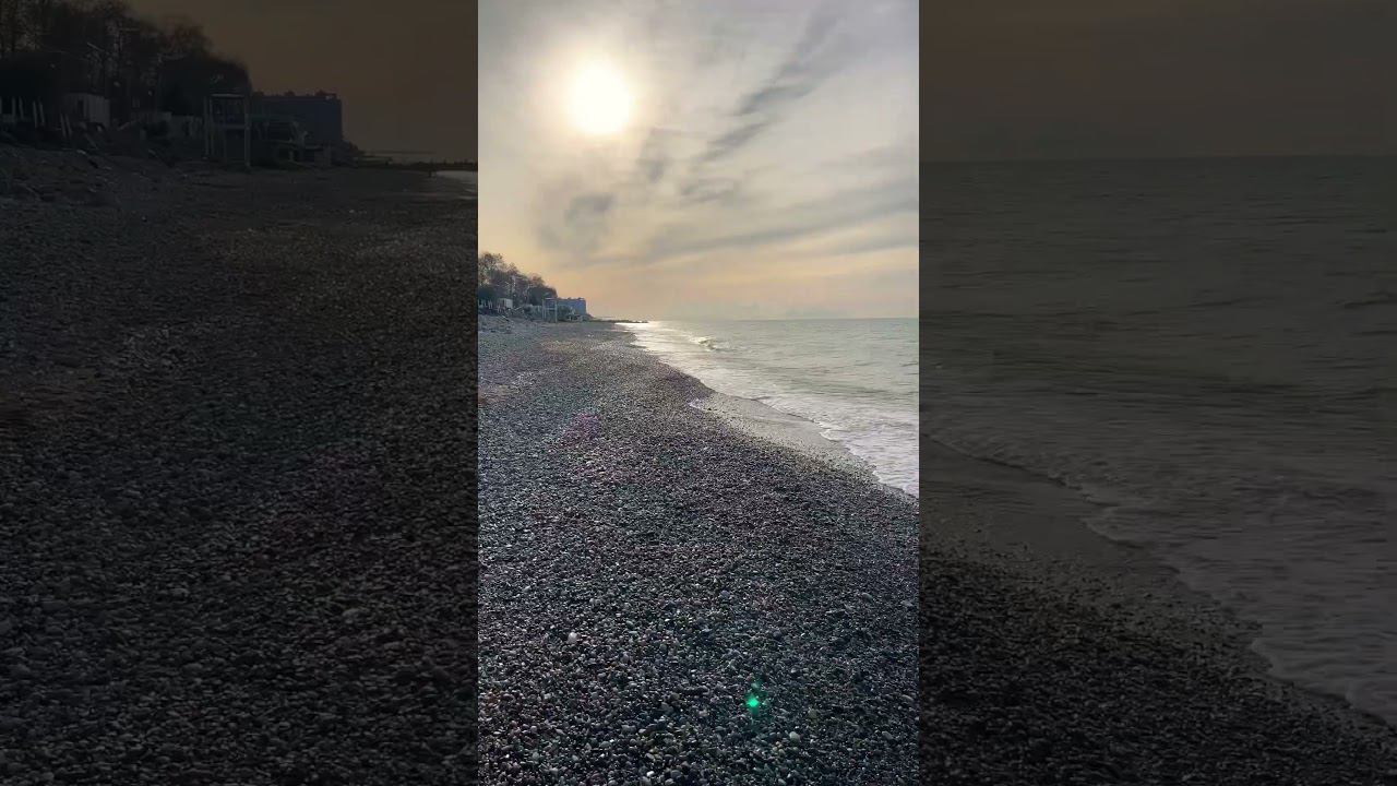 На Новый год в Сочи. Море зимой. #vlog смотреть онлайн