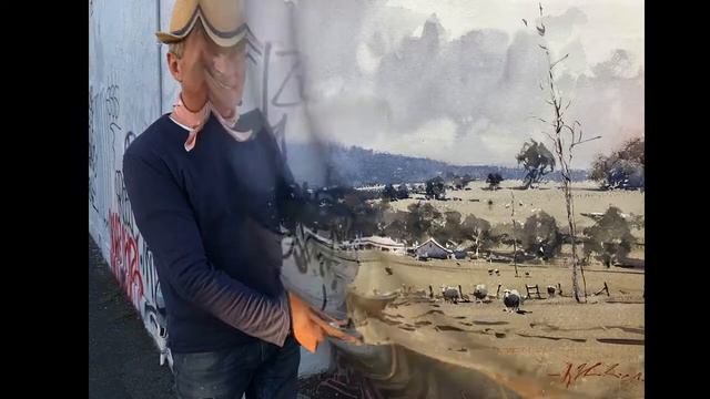 Joseph Zbukvic watercolor 198 смотреть онлайн