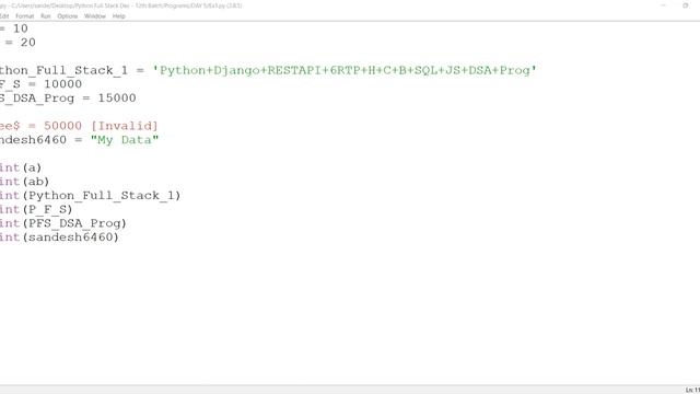 DAY 5 - Python Full Stack смотреть онлайн