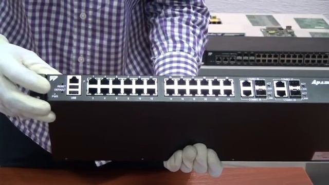 Коммутатор 24 Арлан®-3424FE и PFE C PoE
