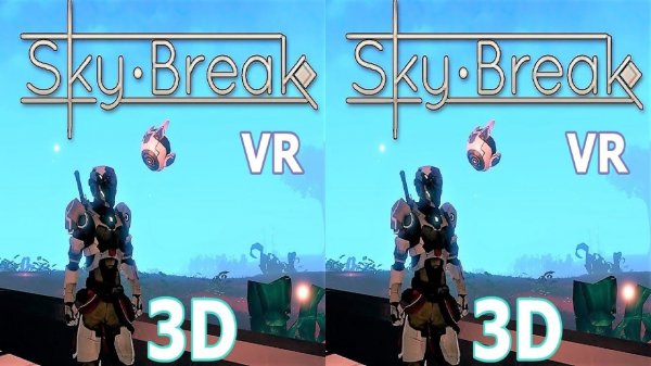 Sky Break 3D video SBS VR box google cardboard
