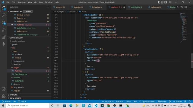 React JWT Authentication App using RTK Query | RTK Query Auth | Redux-Toolkit | React TypeScript смотреть онлайн