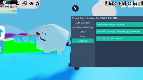 Script Pop It Trading ✨ Auto Buy Lil Dude and Dupe Free script And New!?