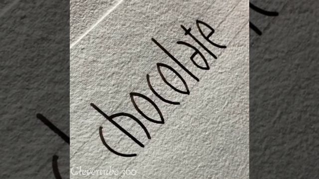 AMAZING CALLIGRAPHY AND LETTERING WITH A MARKER WITH A PEN SUPER CALLIGRAPHY смотреть онлайн