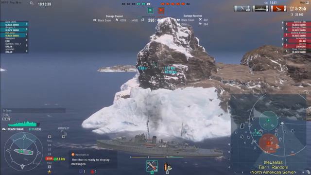 World of Warships w/ theLaalaa - NA - Tier 1 Bathtub Boats - Monday motoring about смотреть онлайн
